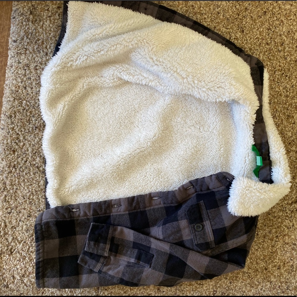 Boys flannel jacket